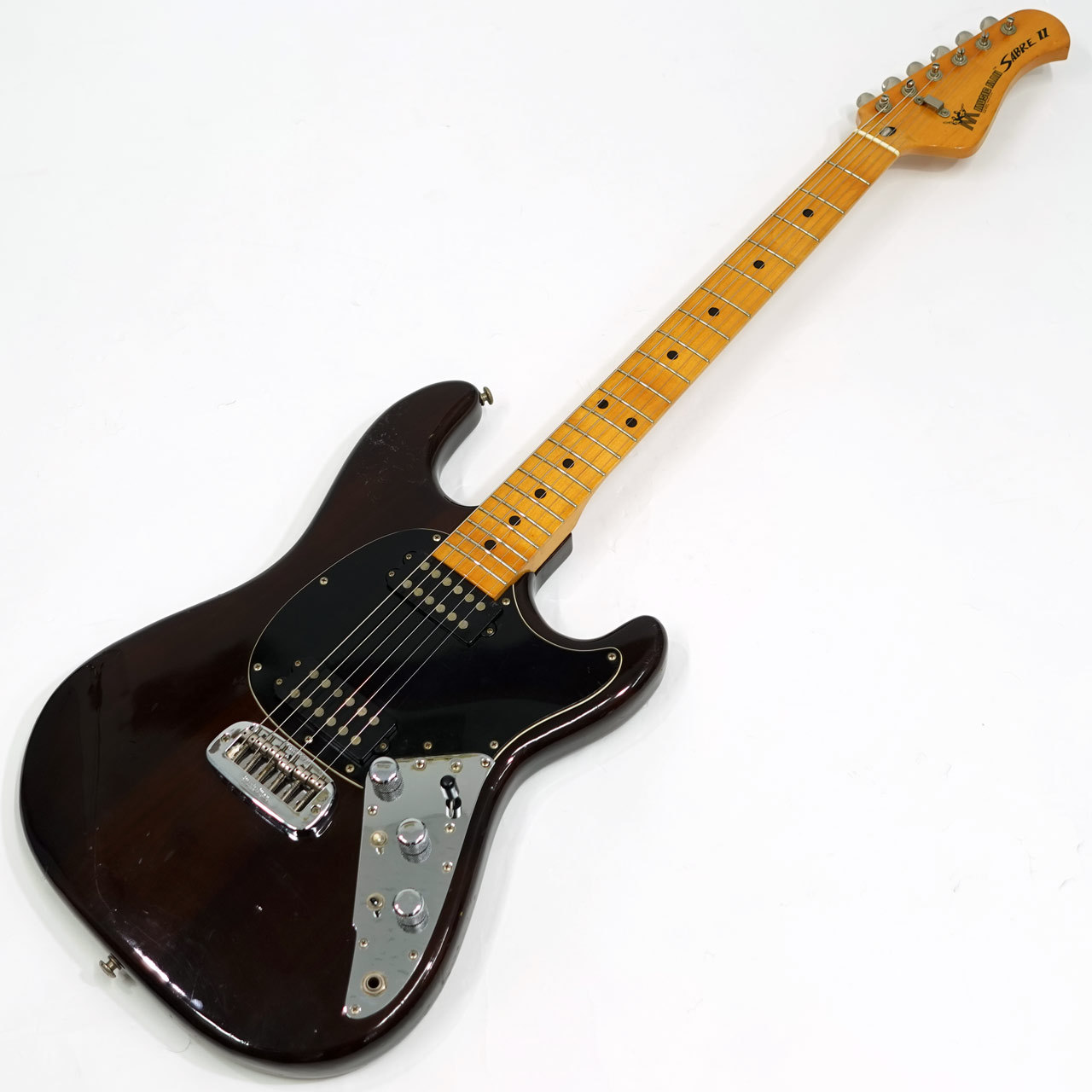 ○MUSICMAN SABRE II エレキギター 動作未確認 ハードケース付 ○MUSICMAN SABRE II エレキギター 動作未確認 ハードケース付