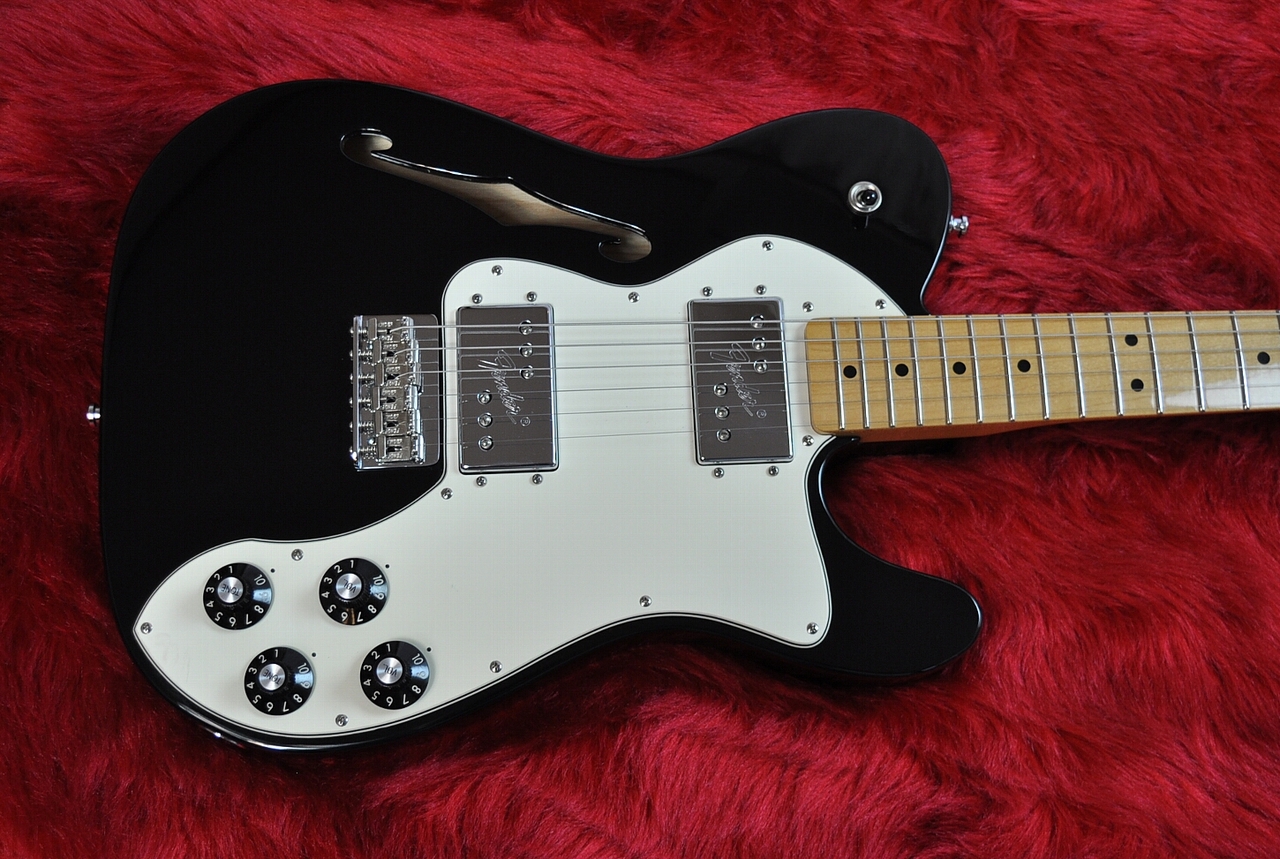 Fender Classic Player Telecaster Thinline Deluxe Black（中古