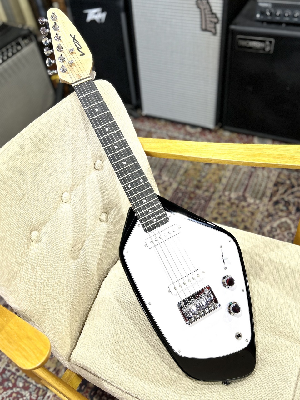 VOX MARK V MINI / MK 5 BK【新商品 Phantom型のミニギター。】（新品