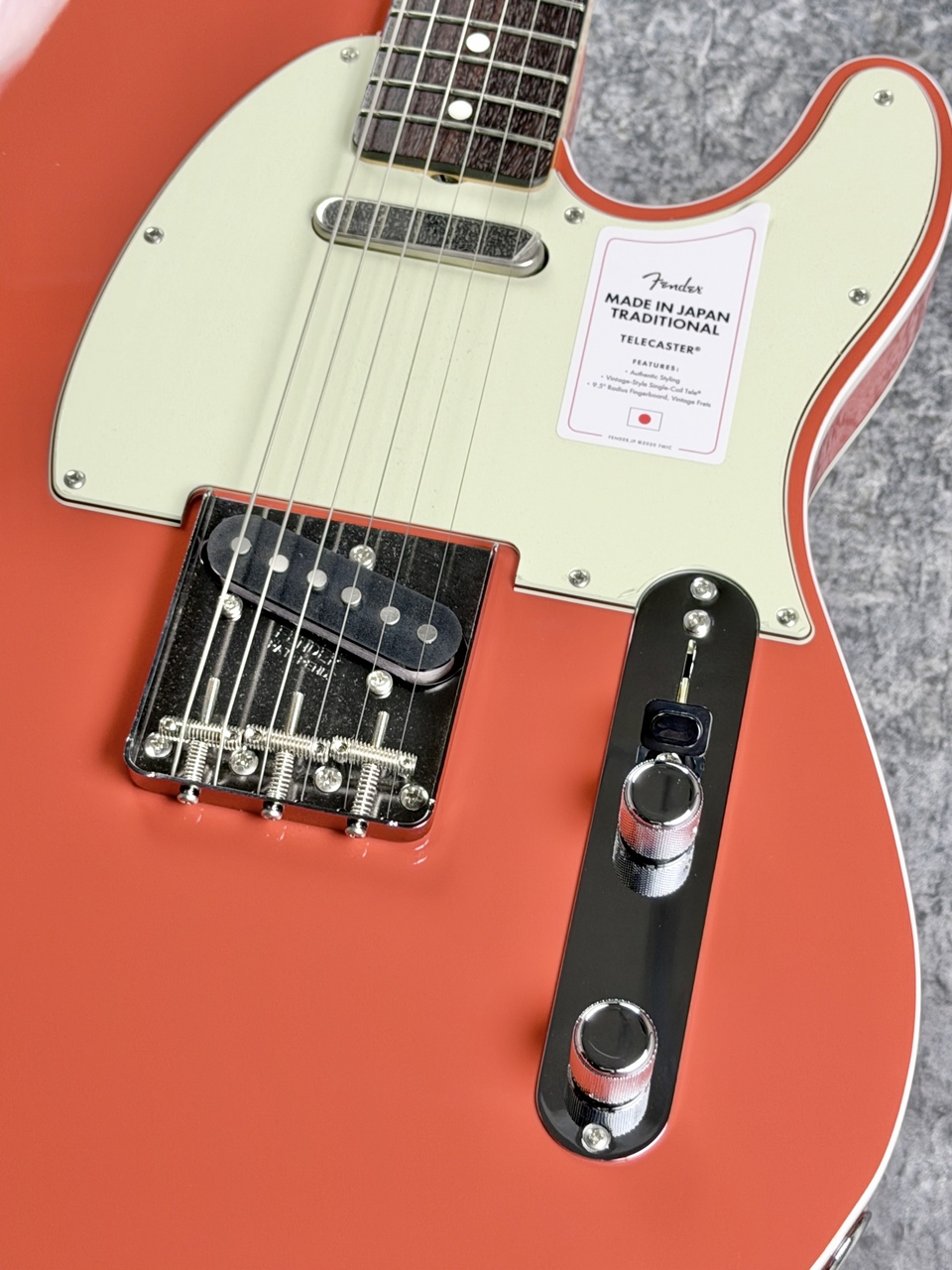 Fender Made In Japan Traditional II 60s Telecaster Custom -Fiesta