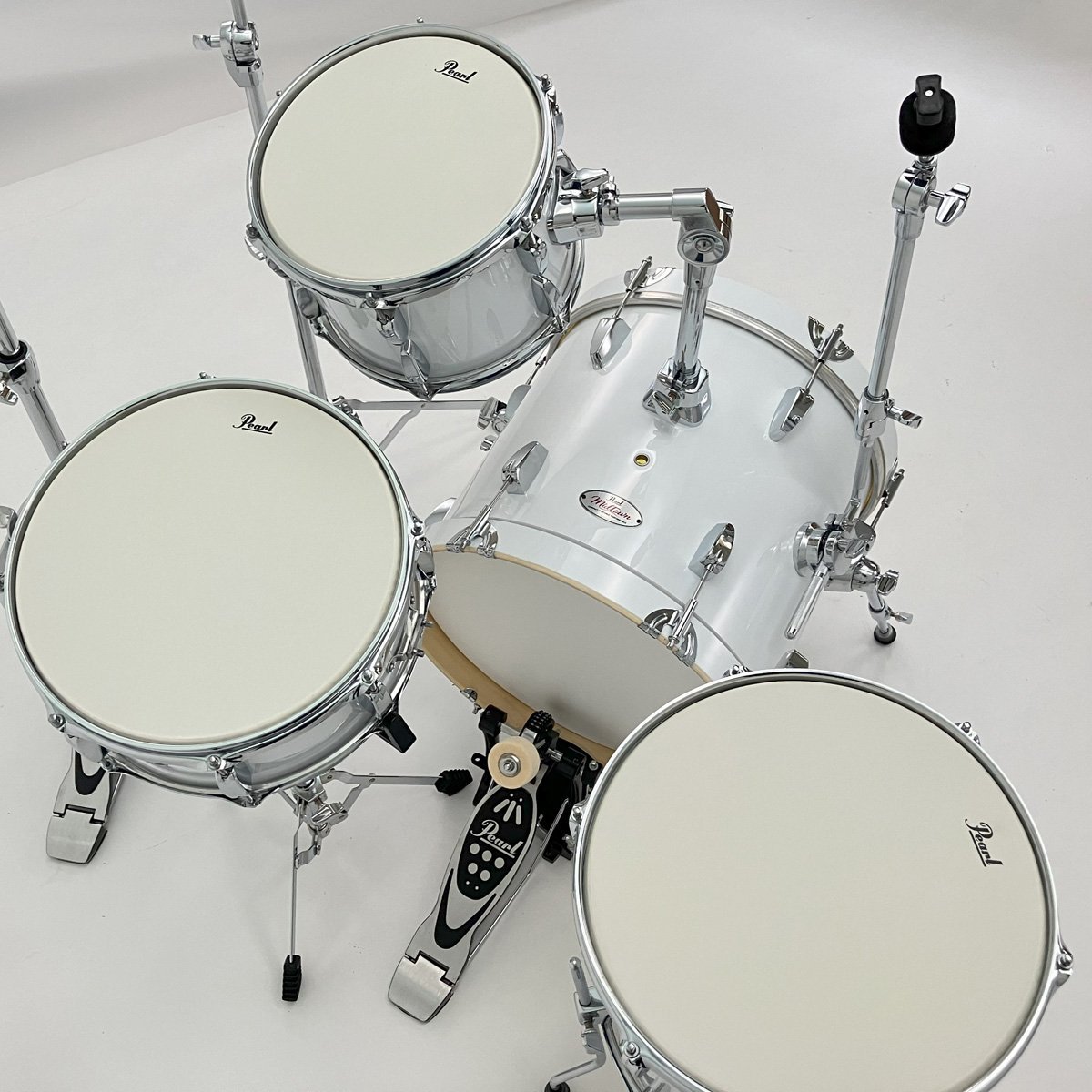 Pearl MT564/C-D #33 PURE WHITE - MIDTOWN 小口径 ドラムセット 