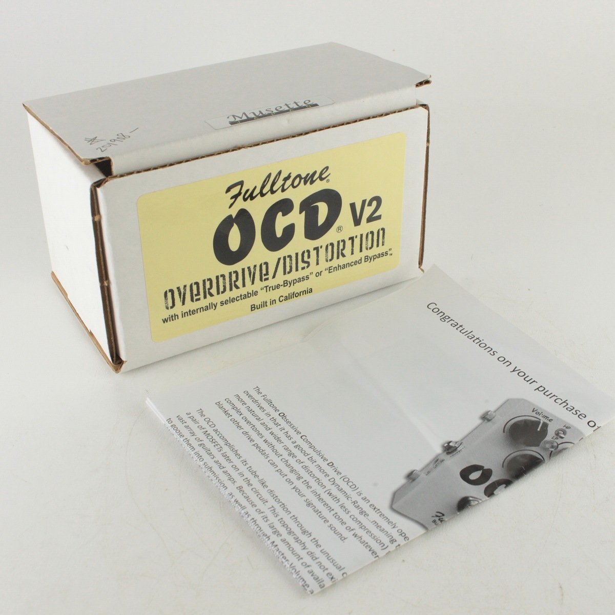 Fulltone OCD V2 Obsessive Compulsive Drive 【御茶ノ水本店】（中古 