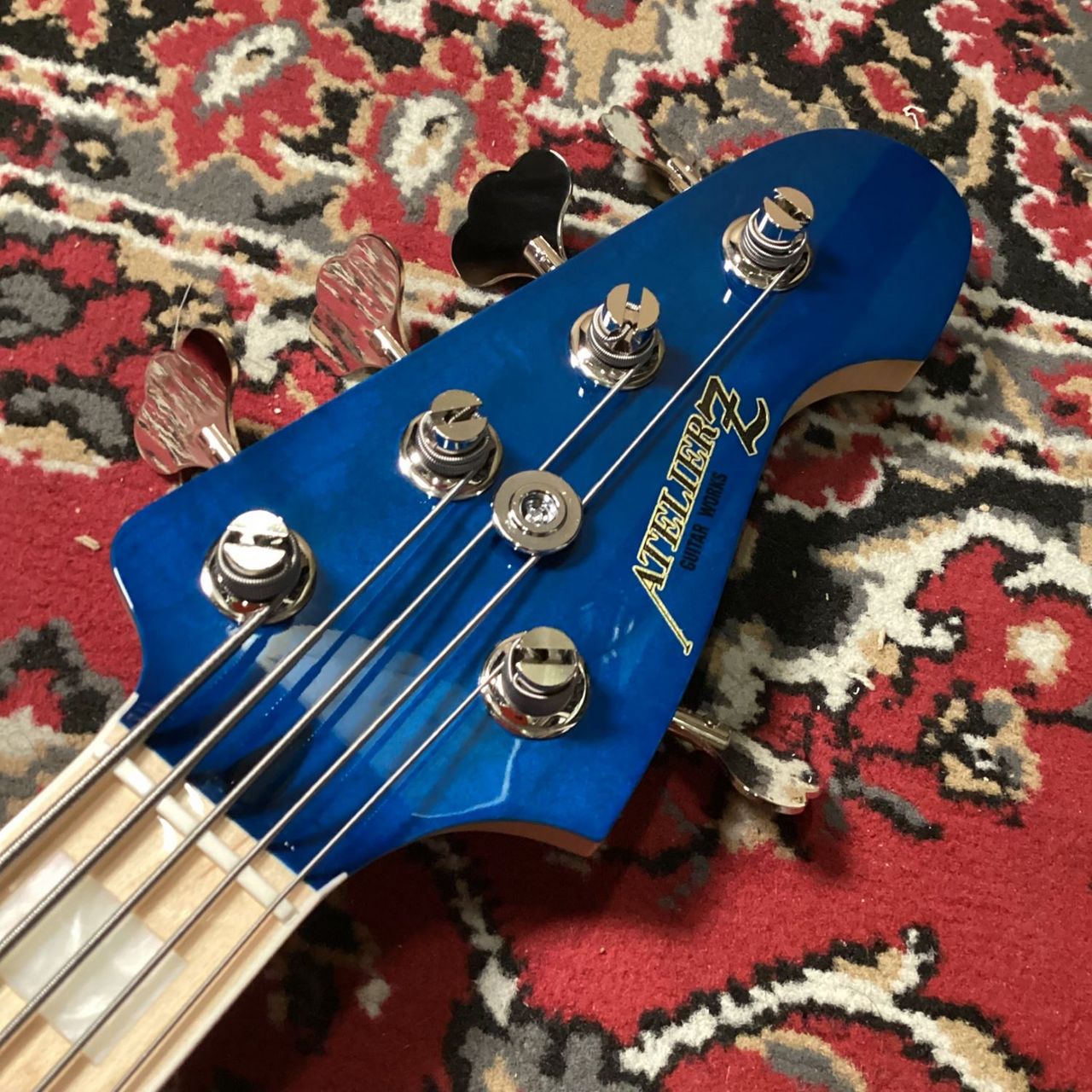 ATELIER Z M#265 CTM/M MH（TP-BLUE）【5弦エレキベース】【現物画像