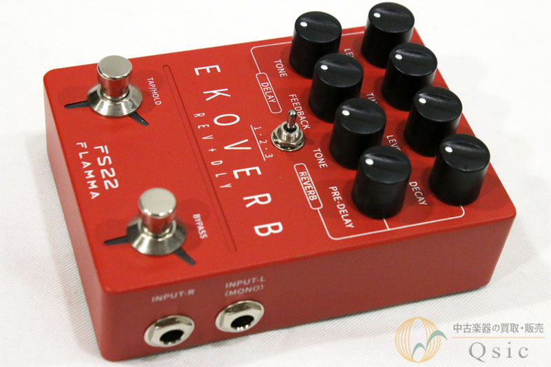 【中古】FLAMMA EKOVERB リバーブ・ディレイエフェクター FS22 FLAMMA EKOVERB FS22 リバーブディレイエフェクター - メルカリ