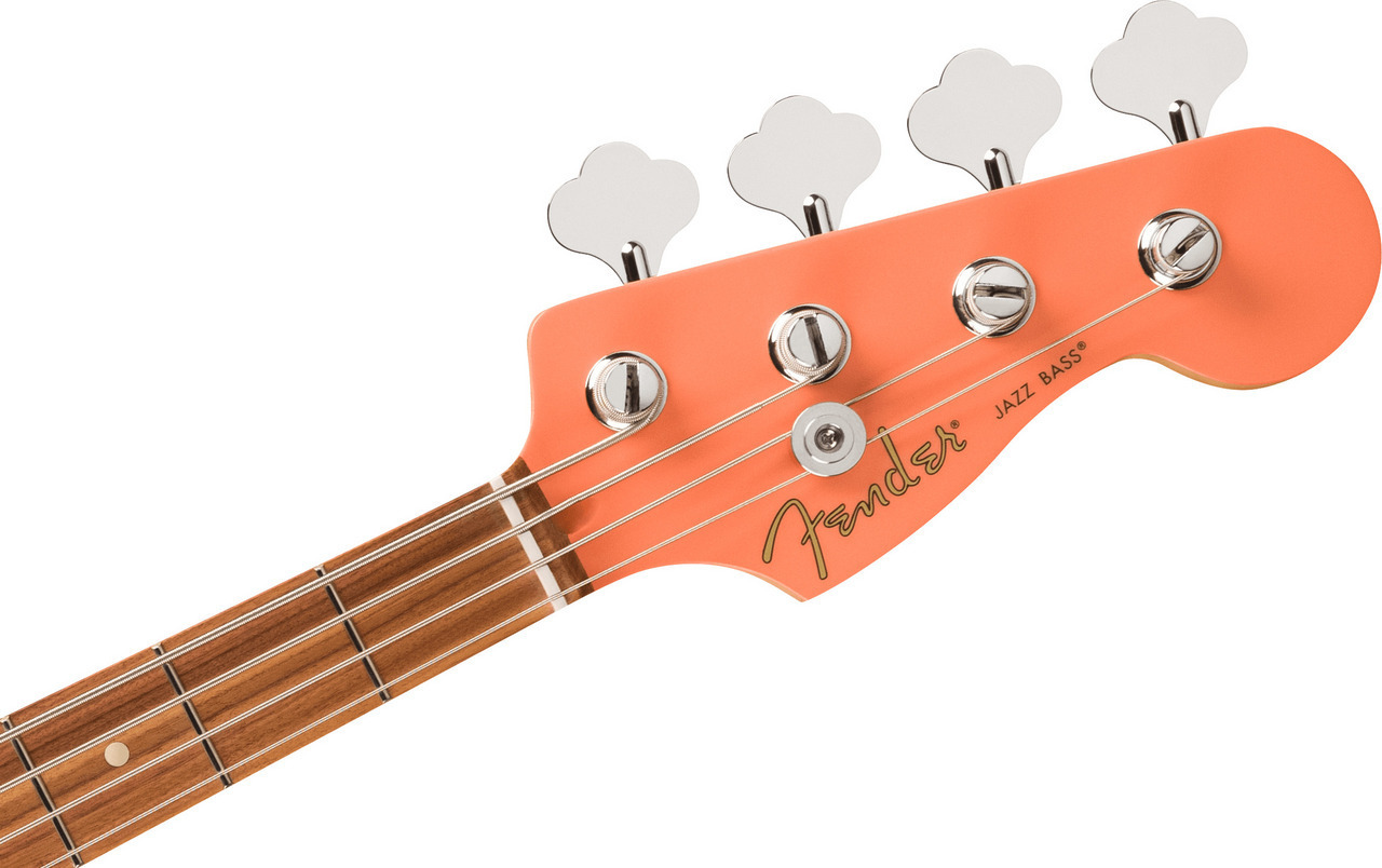 Fender Limited Edition Player Jazz Bass, Pau Ferro / Pacific Peach