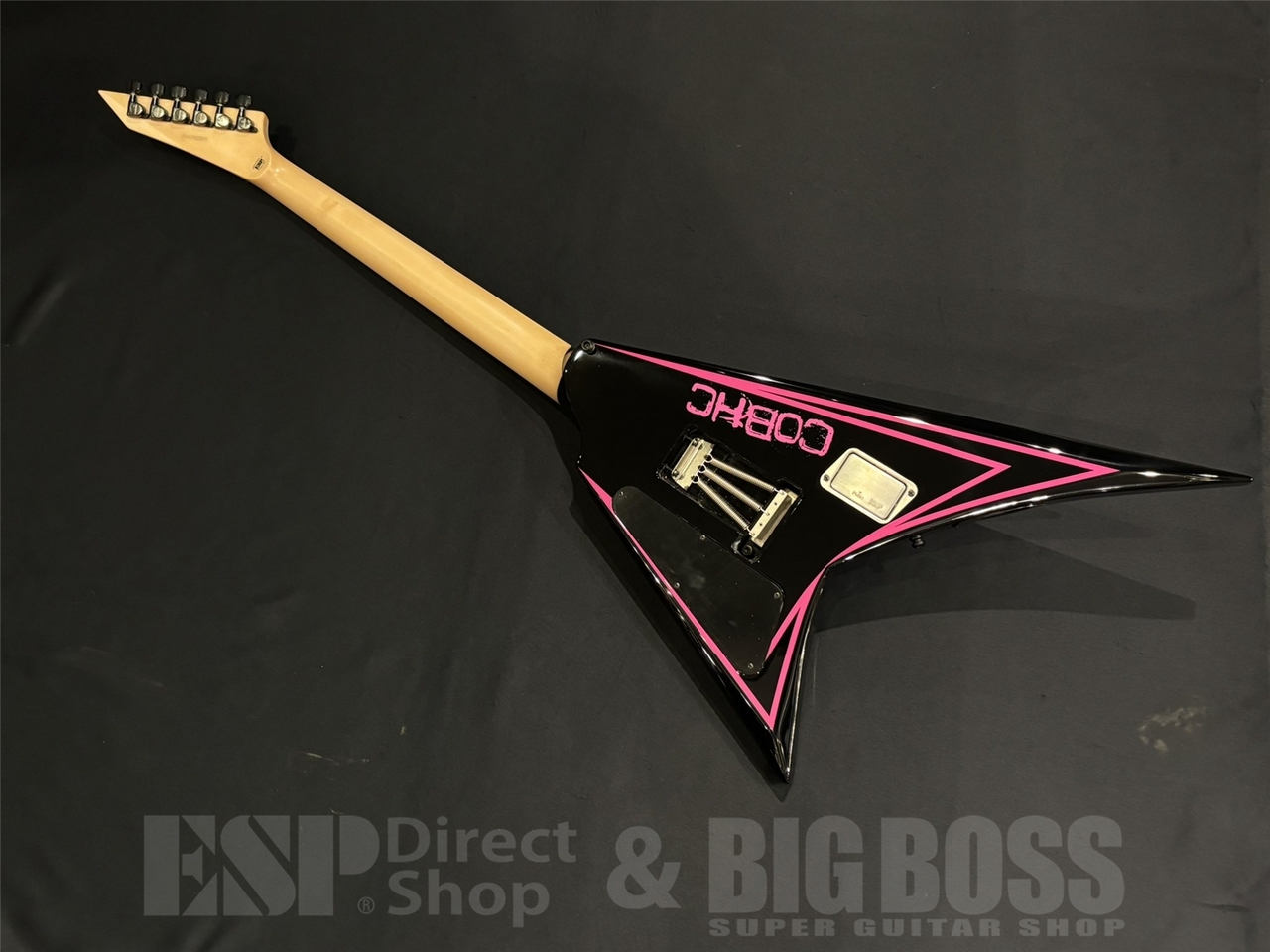 EDWARDS E-ALEXI PINK SAWTOOTH / Black with Pink Pin Stripe（新品