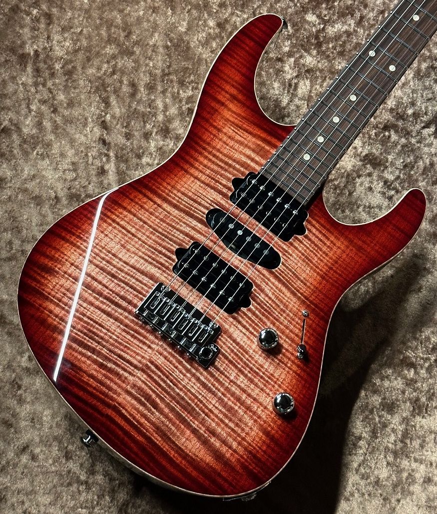 Suhr JE-Line Modern Plus MH(Matching Headstock) -Trans Wine Red