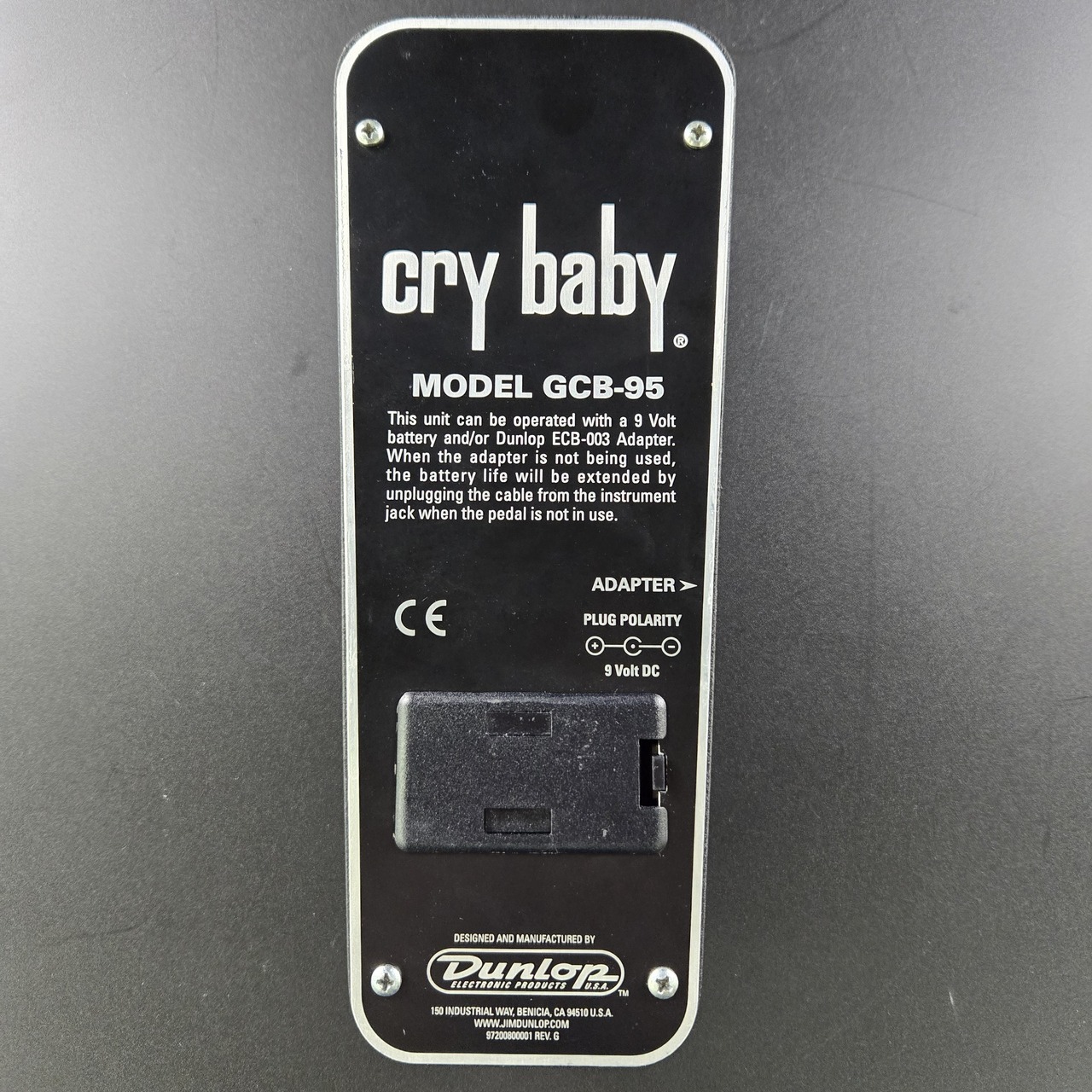 Jim Dunlop GCB-95 crybaby / ワウペダル【現物画像】（中古）【楽器 
