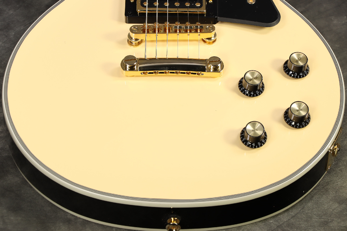 Epiphone Les Paul Custom Antique Ivory (Black Back) [Exclusive