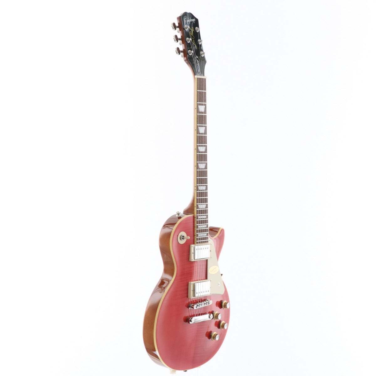 Epiphone Inspired by Gibson Les Paul Standard 60s Figured Fucshia