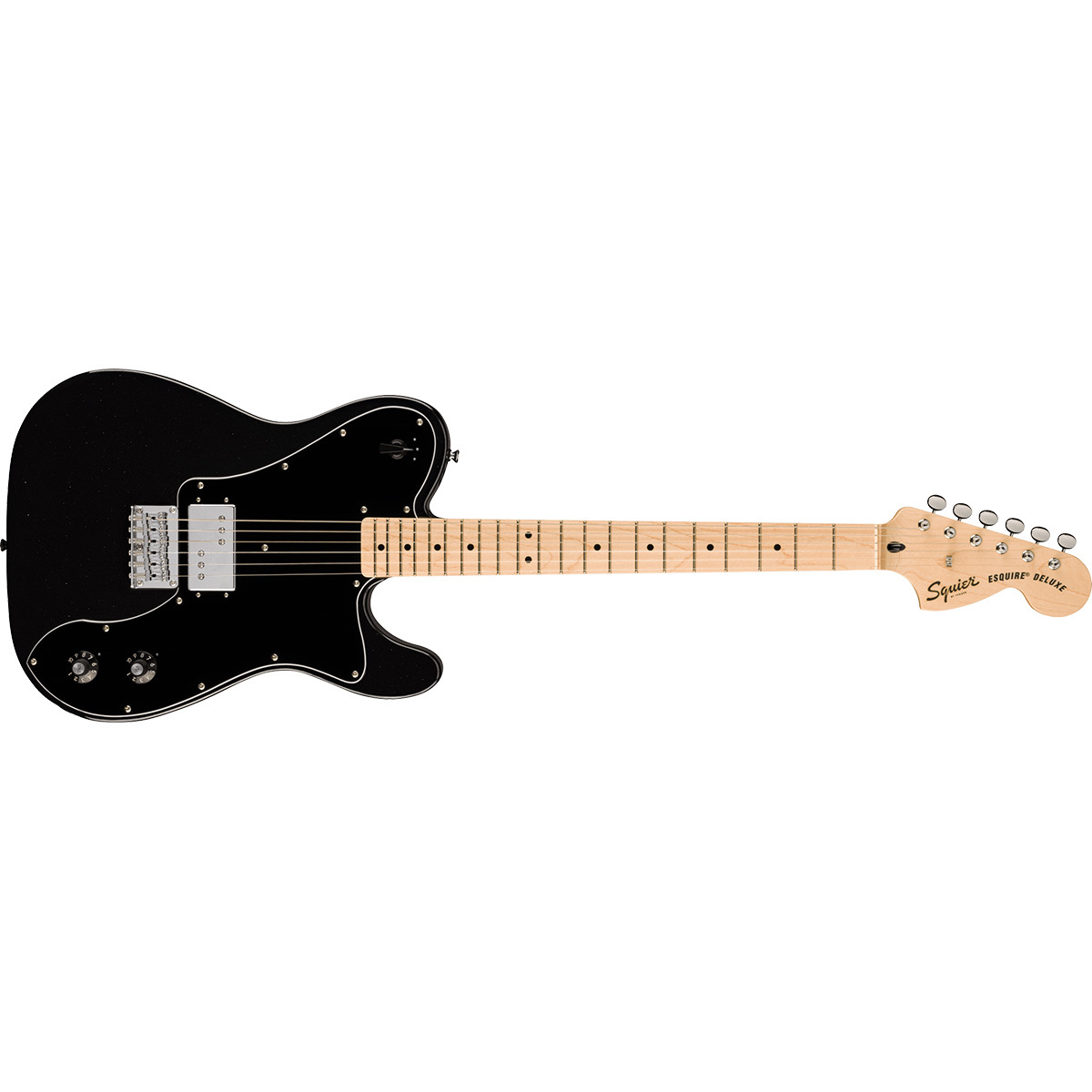 【最終お値下げ】Squier Paranormal Esquire Deluxe Squier Paranormal Esquire Deluxe Metallic Black – Tone Shop