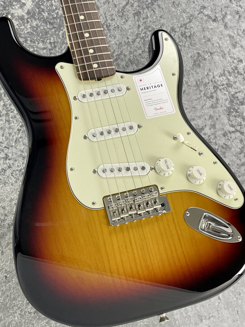 オールラッカー Fender 60s Stratocaster Fender Made in Japan Heritage 60s Stratocaster -3-Color