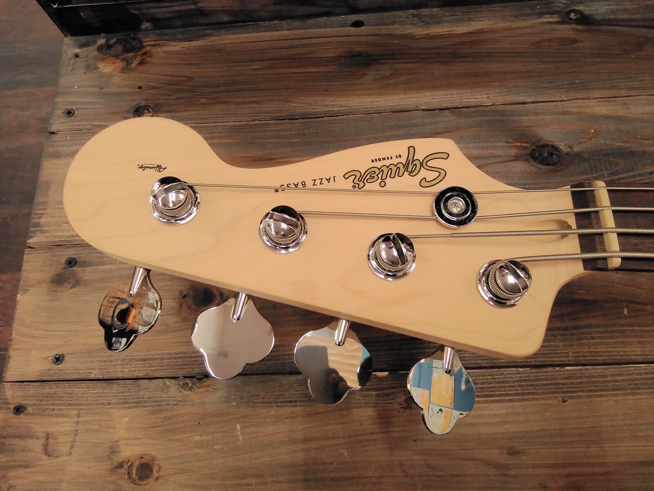 【超美品】Squier Affinity Jazz Bass LRL RCR Fender Squier Affinity Series Jazz Bass, Charcoal Frost