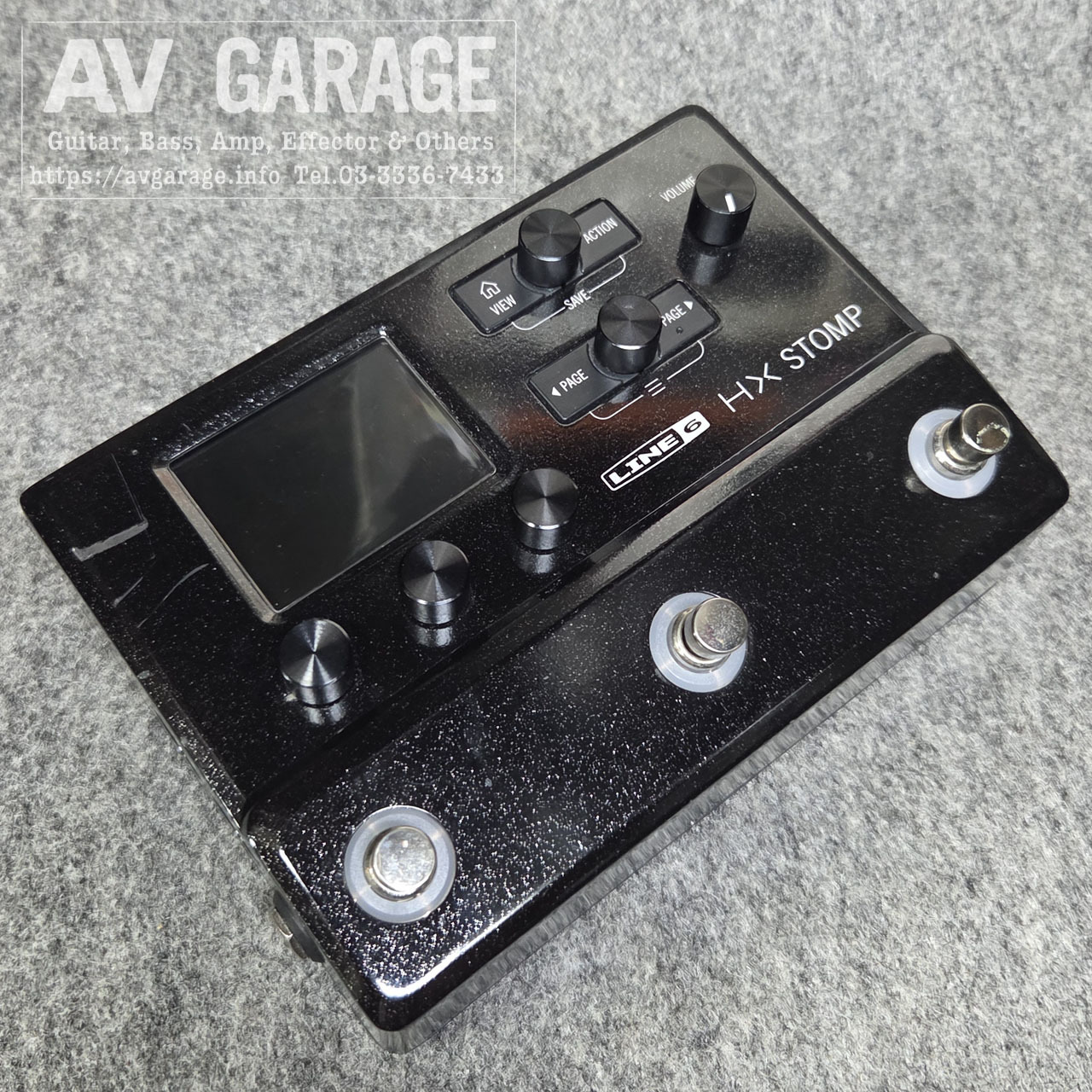 LINE6 HX Stomp（マルチエフェクター、中古） LINE 6 HX STOMP（中古）【楽器検索デジマート】
