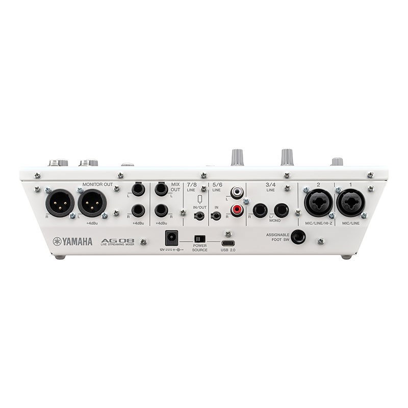 YAMAHA AG06 ヤマハ ミニミキサー USBバスパワー ホワイト 【公式通販】