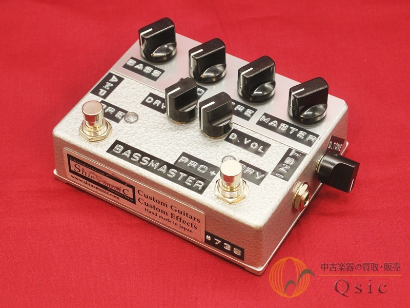 Shin's Music Bass Master Preamp Pro+ Silver Hammer BMP1 PRO+