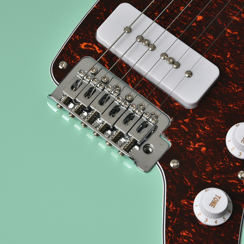 バッカス　エレキギター　Bacchus BJM-1 サーフグリーン　専用ケース付 BJM-1-RSM/M SFG (Bacchus / バッカス) エレキギター ジャズ