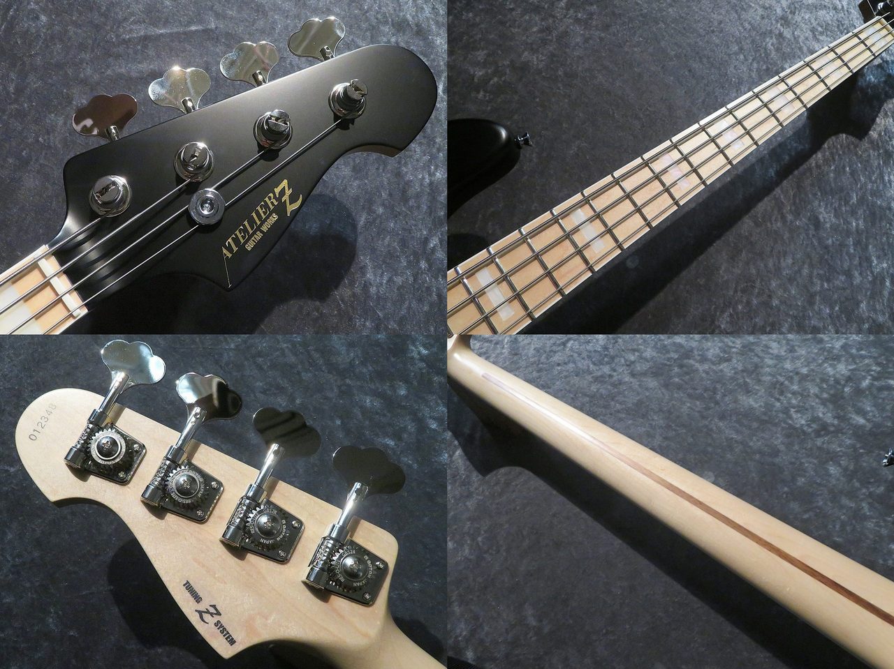 ATELIER Z M#245 CTM -Matte Black / Matching Head- #012348