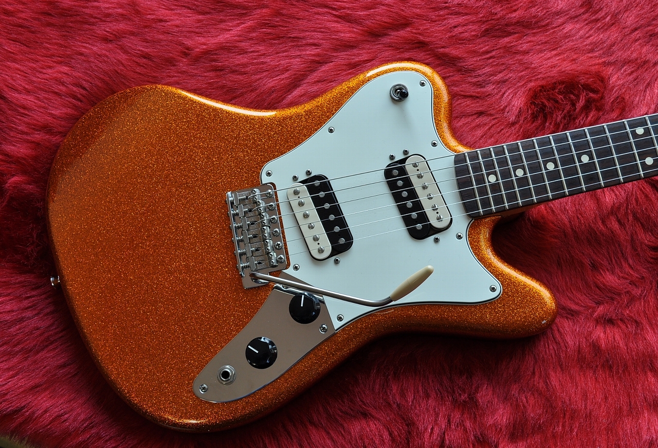 Fender Pawn Shop Super-Sonic Sunfire Orange Flake MEXICO 2013