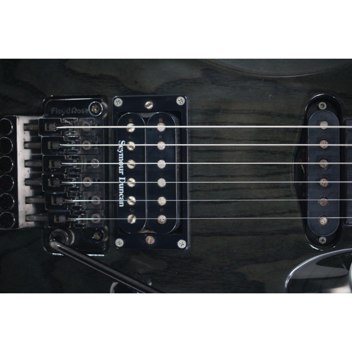 ESP Forest-GT 2002年製　シースルーブラック ESP FOREST-GT Black -Made in Japan- | Reverb