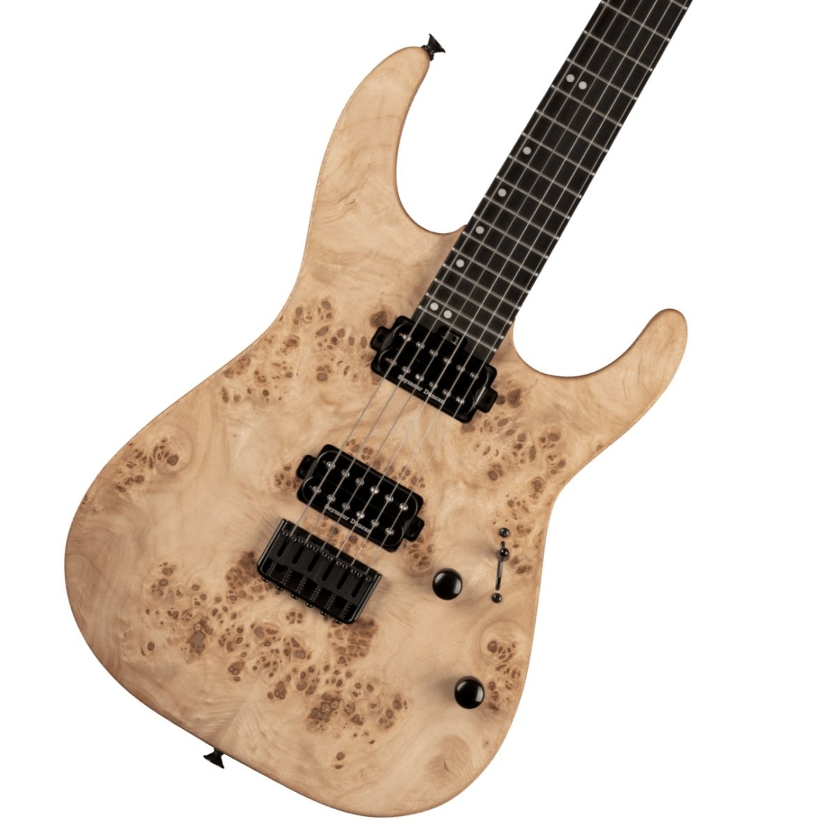 Charvel Pro-Mod DK24 HH HT E Mahogany with Poplar Burl Ebony