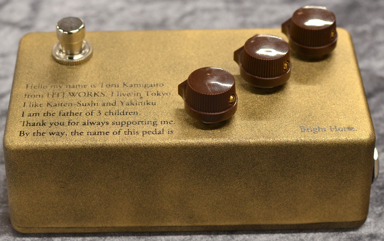 HTJ-WORKS Bright Horse Over Drive Aged Gold #22 【中古】（中古