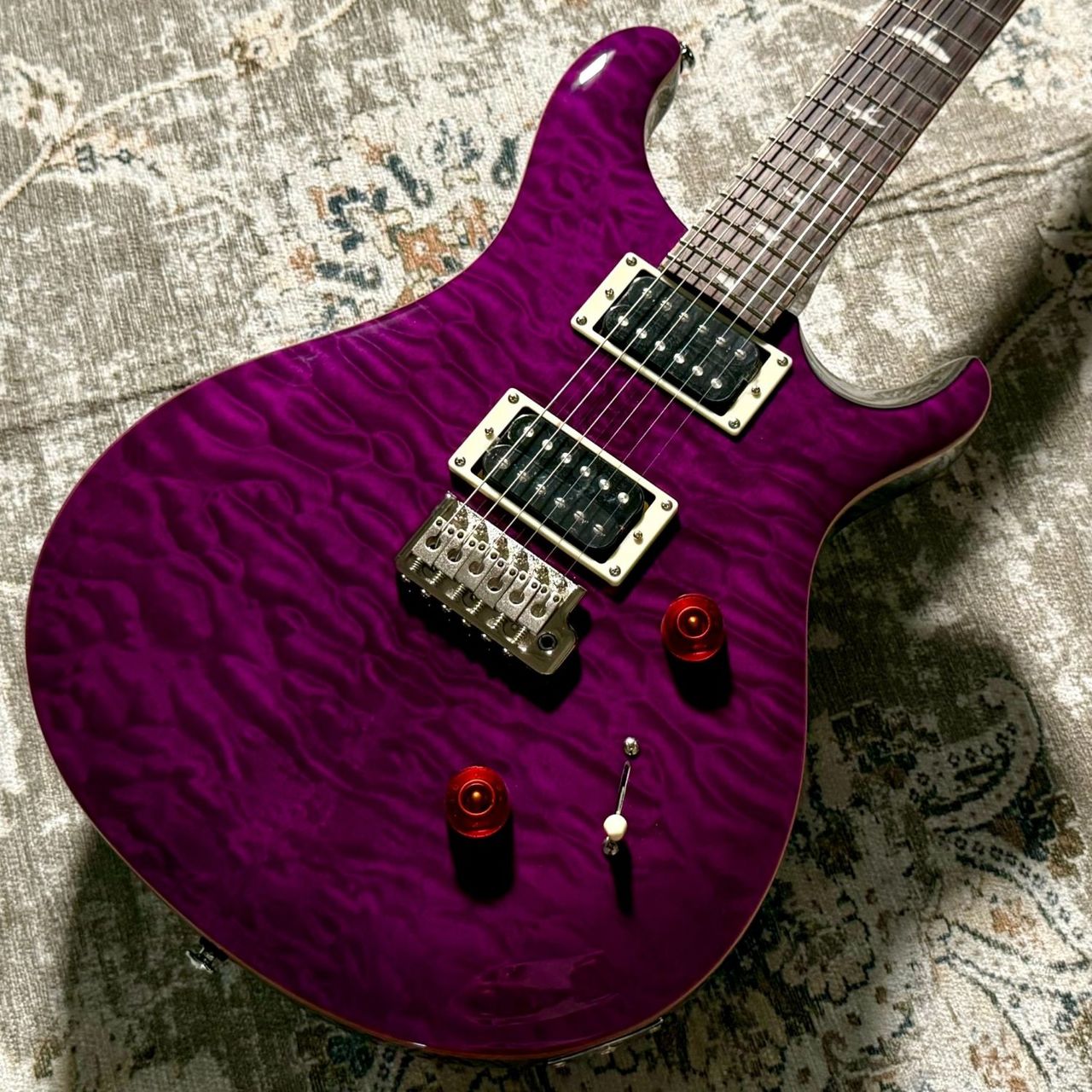 Paul Reed Smith(PRS) SE Custom24 Quilt Amethyst 3.74Kg  #G013218（新品/送料無料）【楽器検索デジマート】