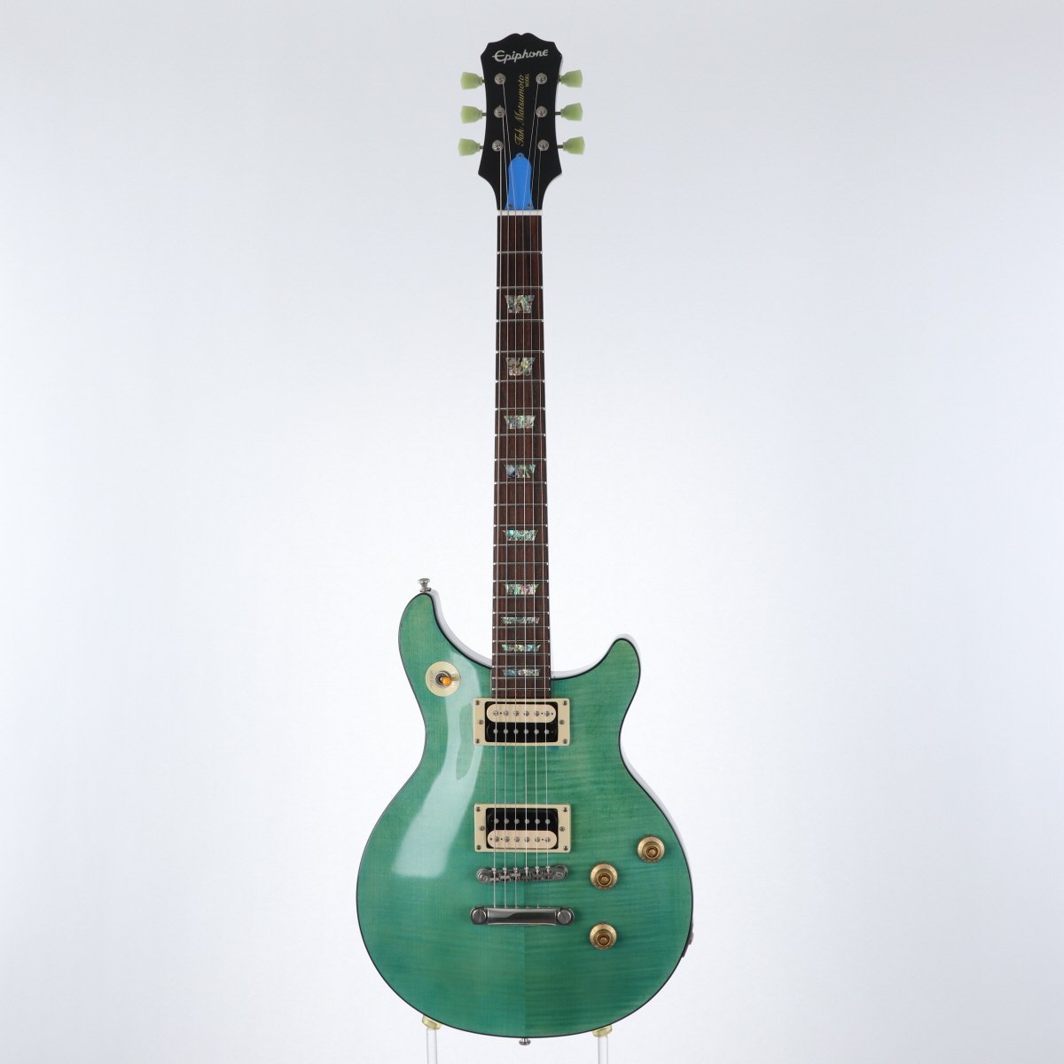 ギター Epiphone Tak DC Plus Top Aqua Blue Epiphone Tak Matsumoto DC Standard Plus Top Aqua Blue 【梅田
