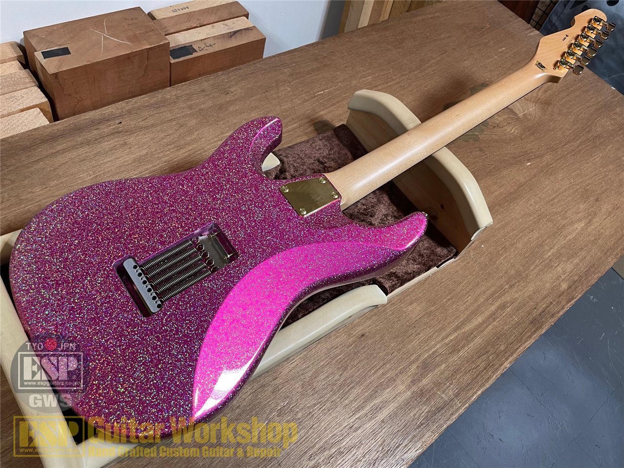 ESP SNAPPER Ohmura Custom【Twinkle Pink / R】（新品/送料無料