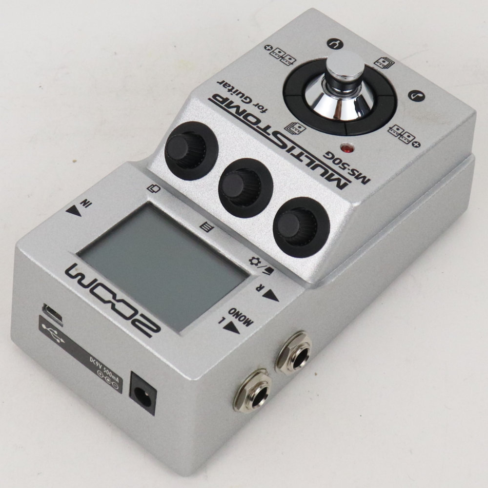★中古・美品★ZOOM（ズーム） MS-50G ギター用 マルチストンプ ZOOM ズーム MultiStomp MS-50G+ ギター マルチエフェクター