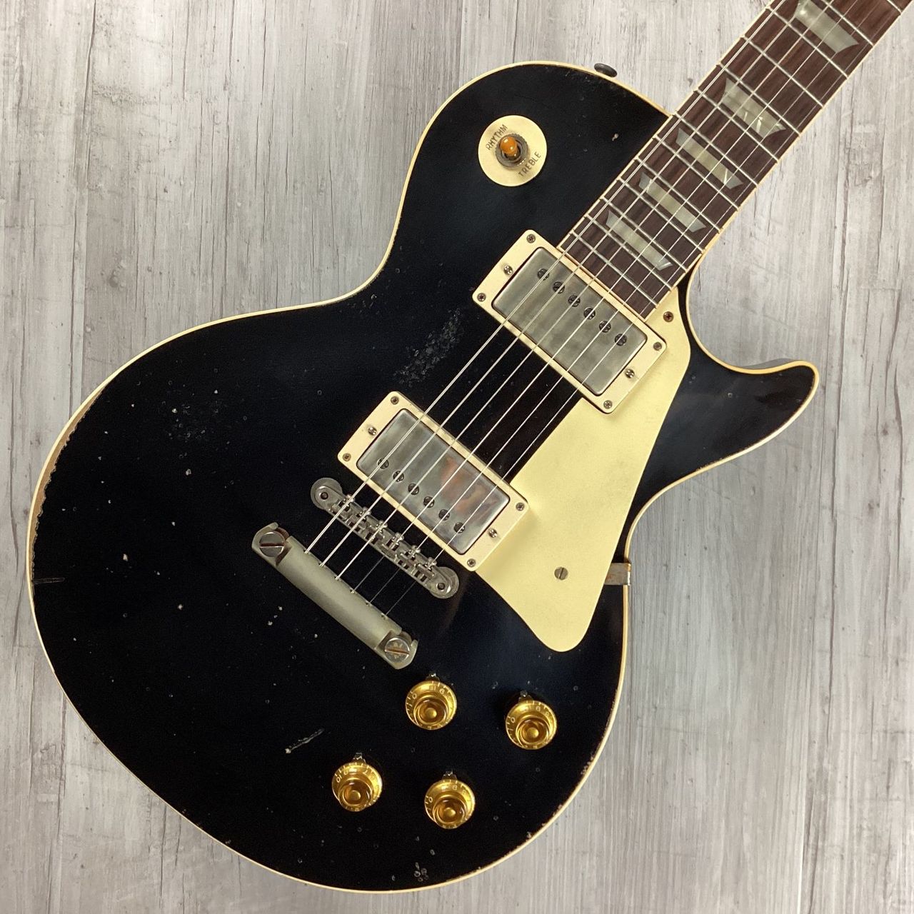 Gibson Custom Shop Murphy Lab 1958 Les Paul Standard ALL EBONY