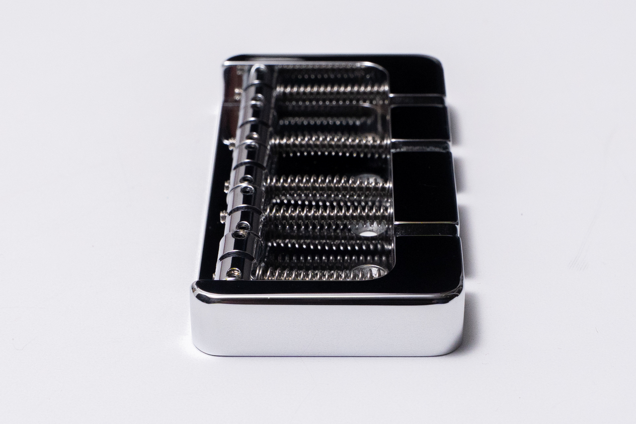 HIPSHOT 5 String B Style Bass Bridge Chrome .708 Aluminum【GIB横浜