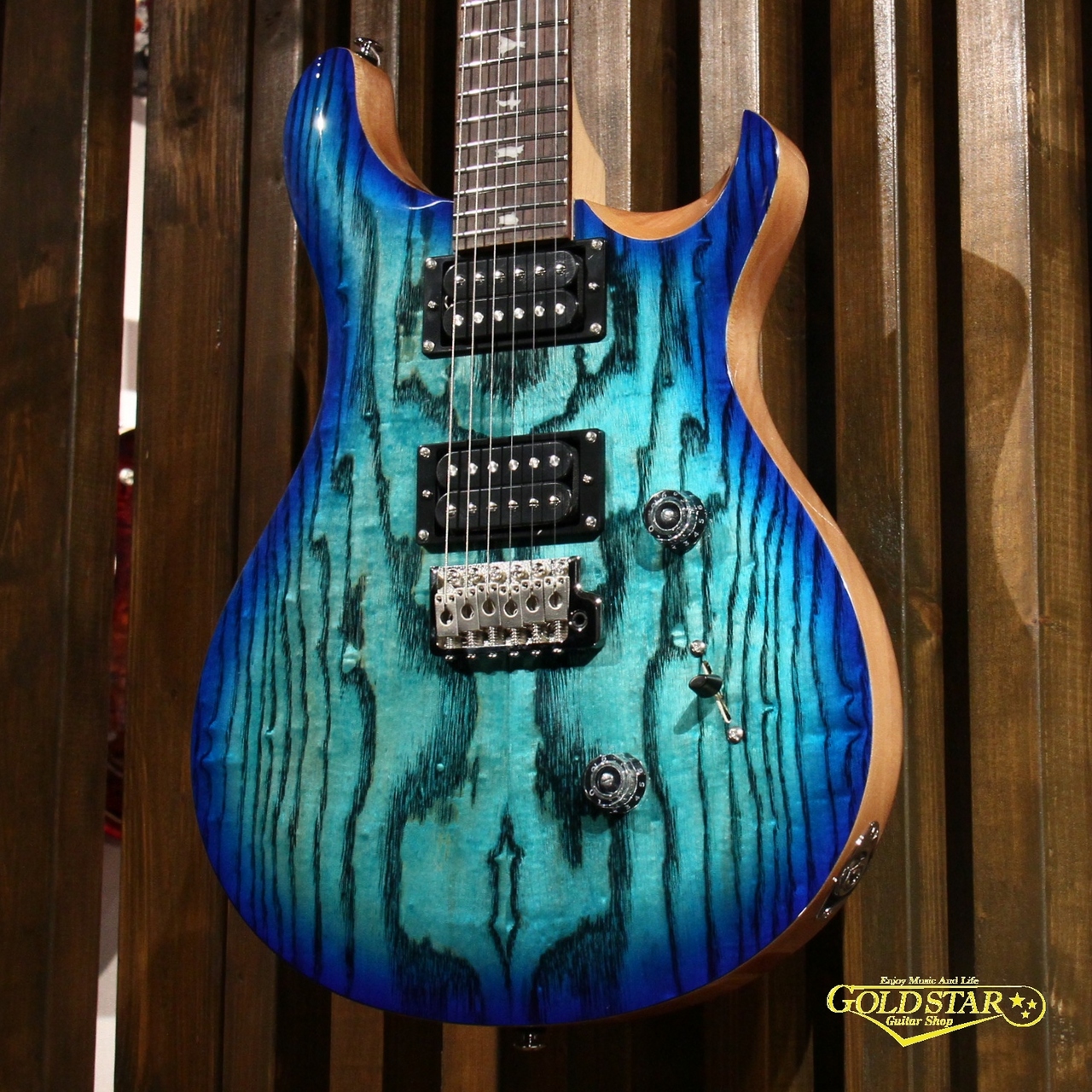 Paul Reed Smith(PRS) SE CUSTOM24 Burled Ash Limited【ロック