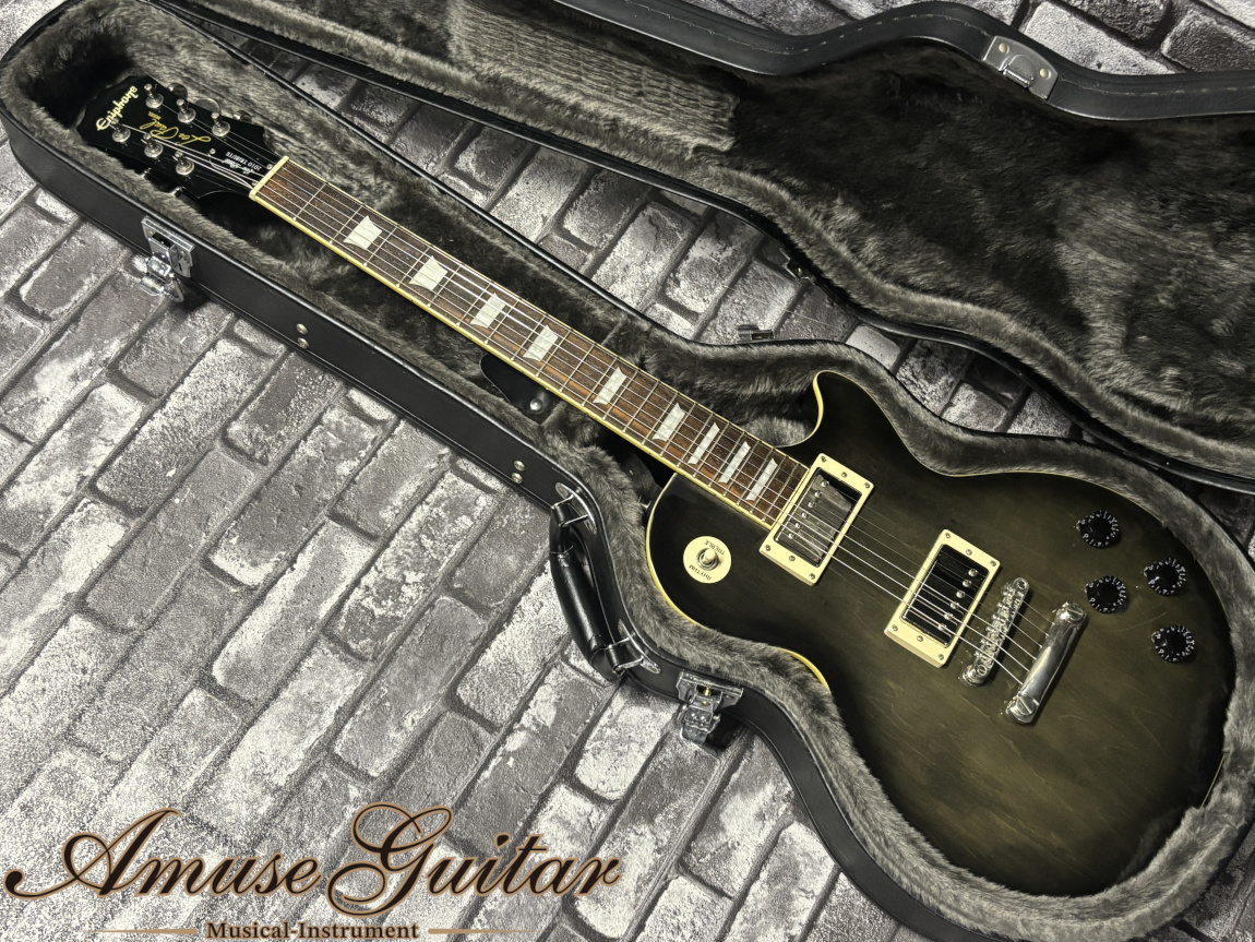 Epiphone Les Paul Standard Tribute 2010 Faded Translucent Black