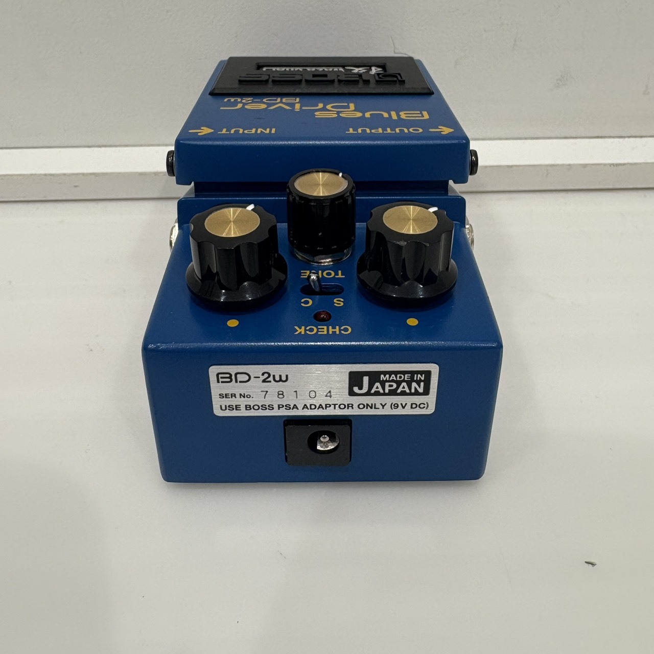 BOSS BD-2W (J) Blues Driver オーバードライブ エフェクター 銀ネジ