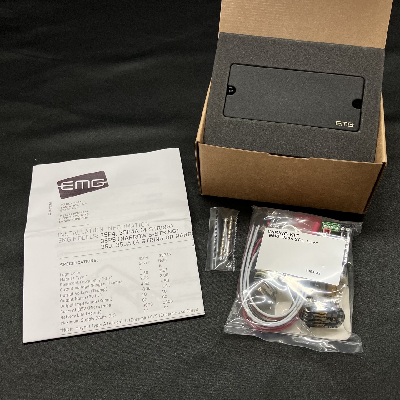 ESP SJB-3N EJB-3B ピックアップセット 美品（ベース用