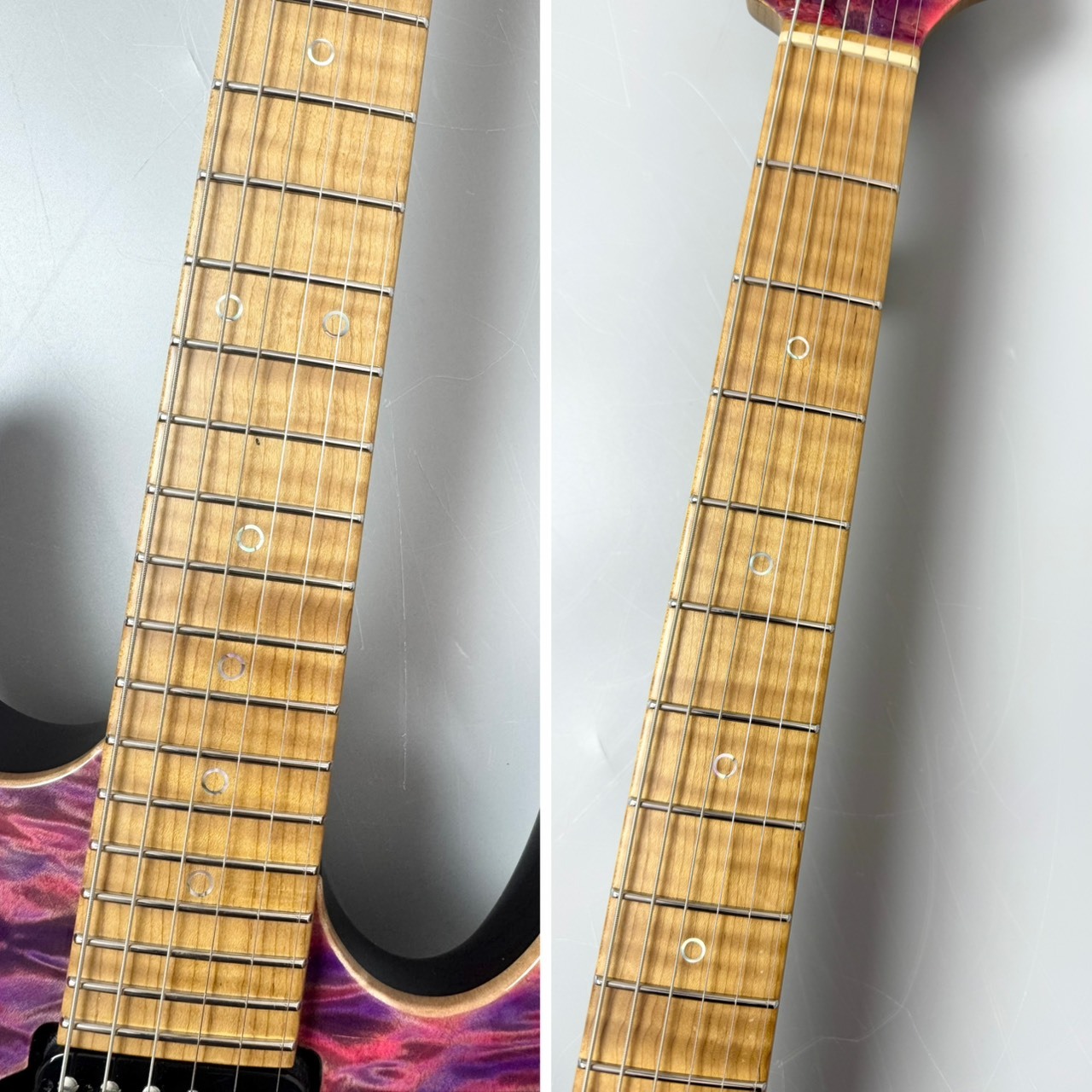 Suhr Custom Modern Rosted Ash/Rosted Maple/Rosted Flame Maple