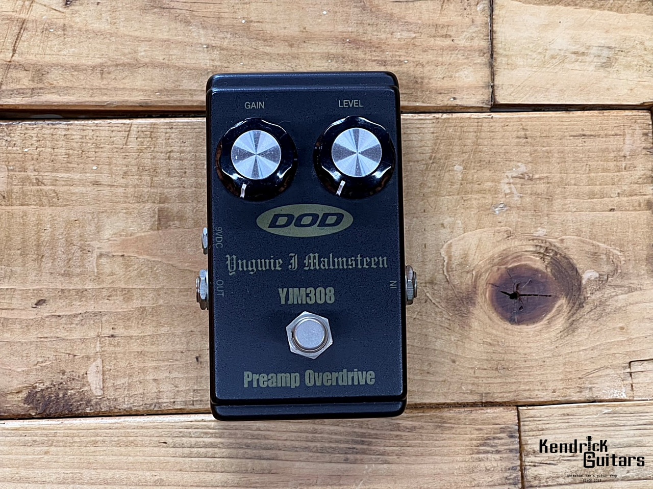 生産完了DOD YJM308 Preamp Overdrive DOD YJM308 Yngwie J. Malmsteen