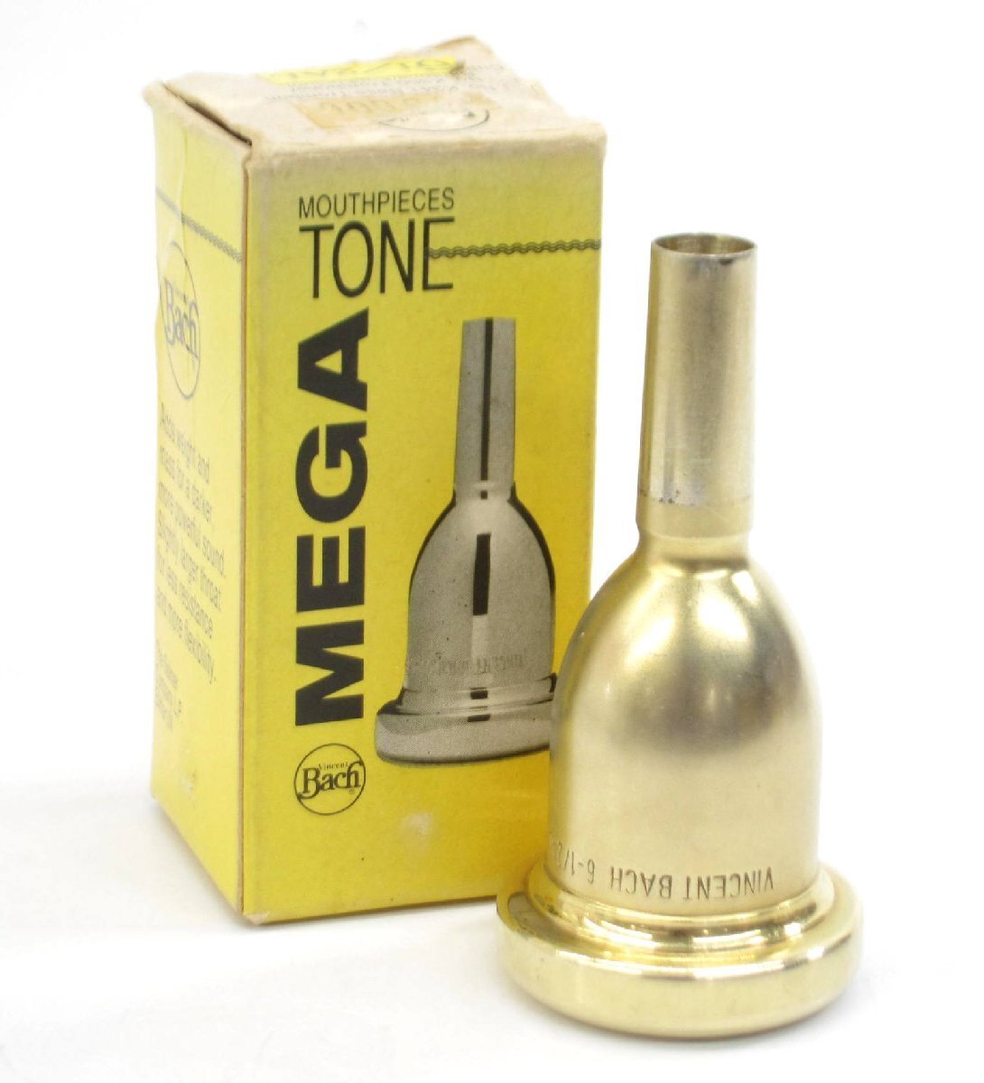 V.Bach TB用 (Small Shank) MEGA TONE 8 1/2 BW 細管 トロンボーン