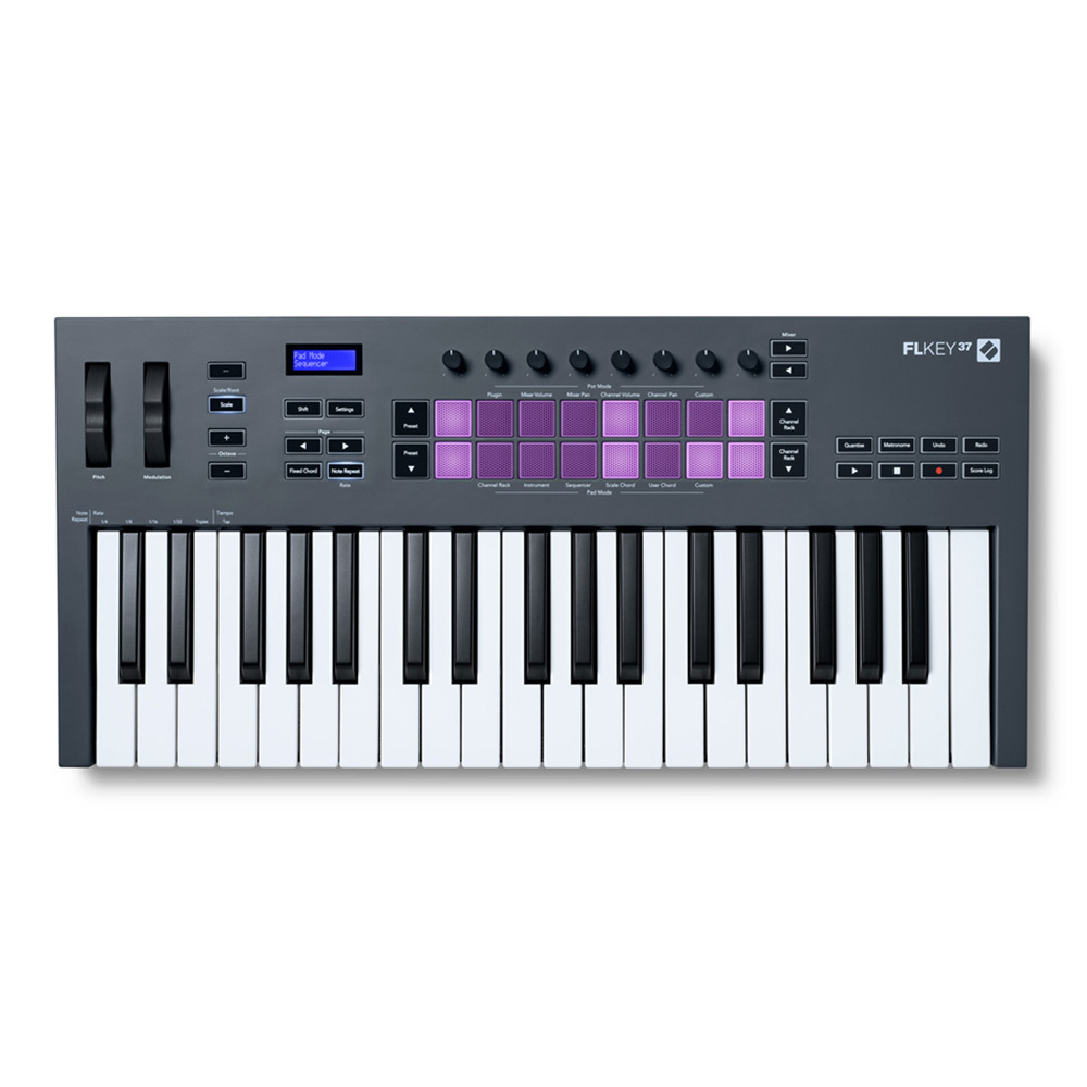 Novation FLkey 37 【FL Studioに適したMIDIキーボード。37鍵モデル