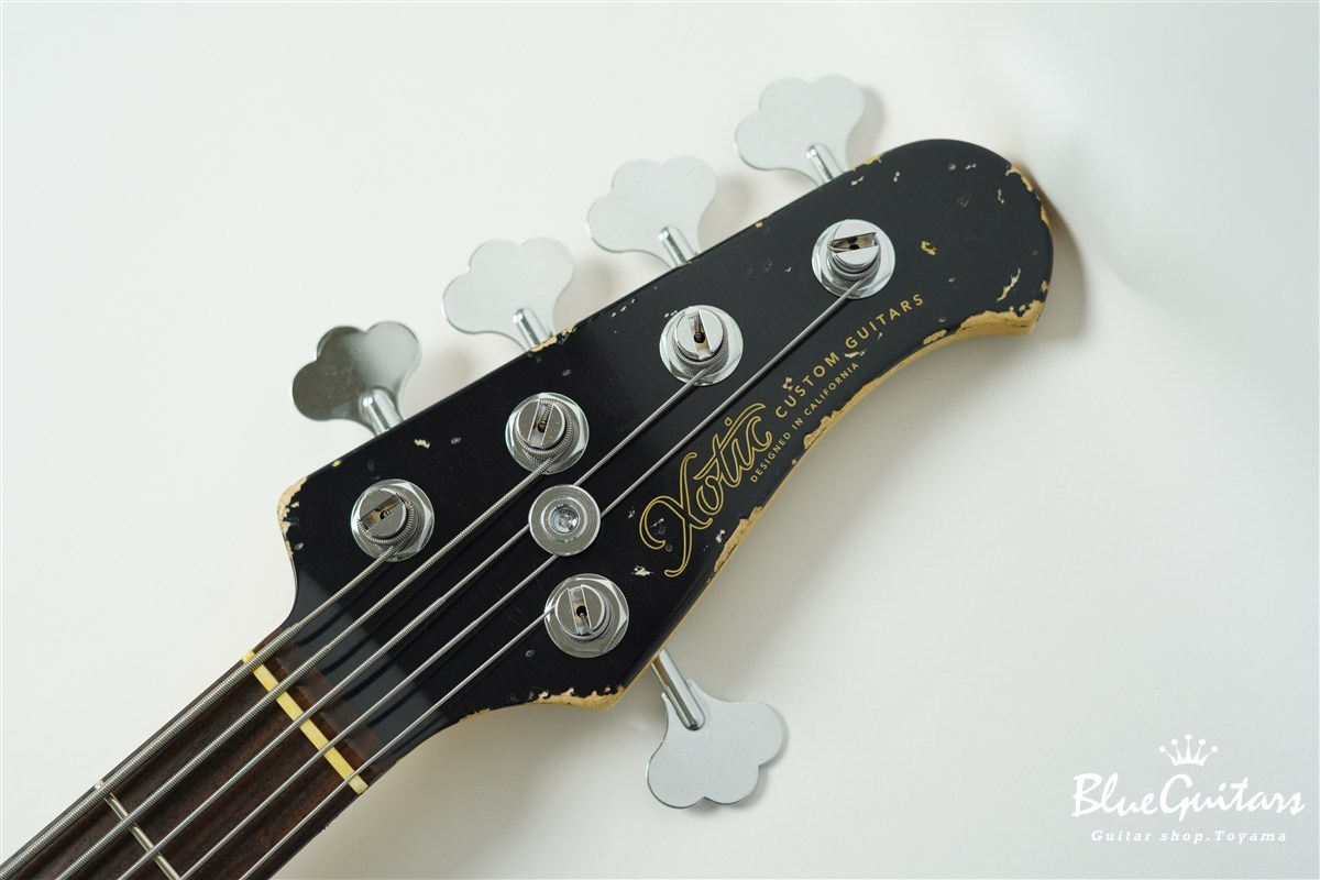 Xotic XJ-1T 5st Dark Navy over Gold Heavy Aged / Ash / R #3448