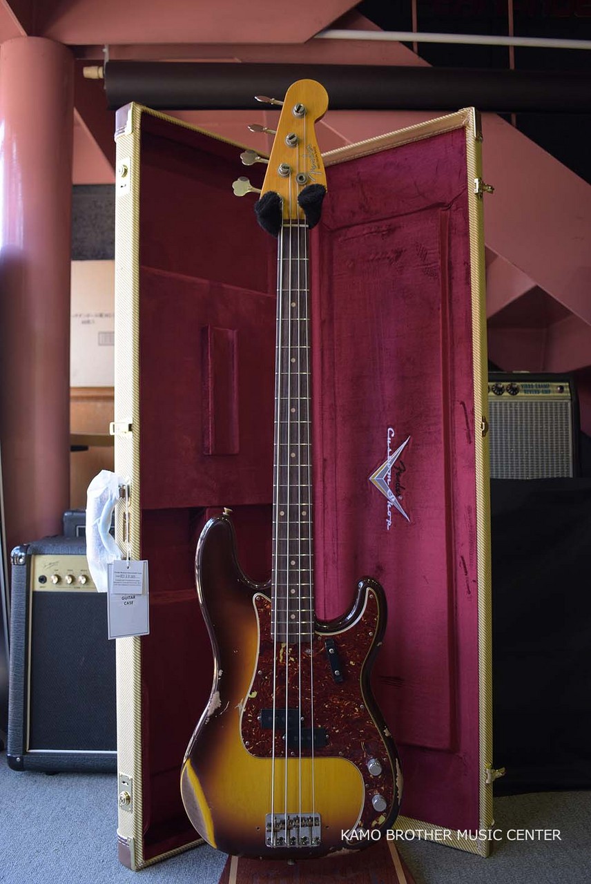 Fender Custom Shop 1960 Precision Bass Relic Super Faded Aged