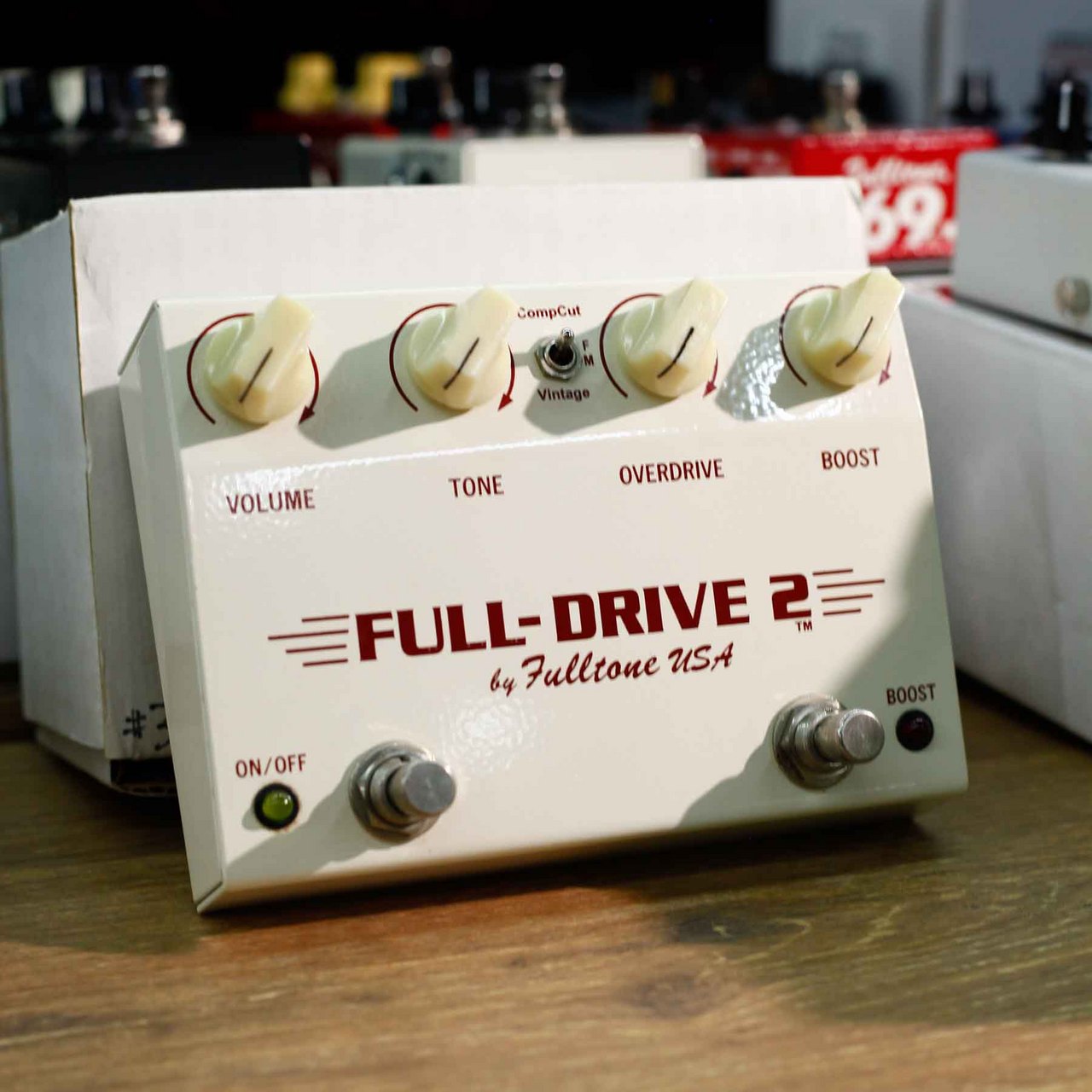ギター Fulltone Custom Shop FULL-DRIVE 2 Fulltone Custom Shop Limited Edition Full-Drive 2 Switchable 