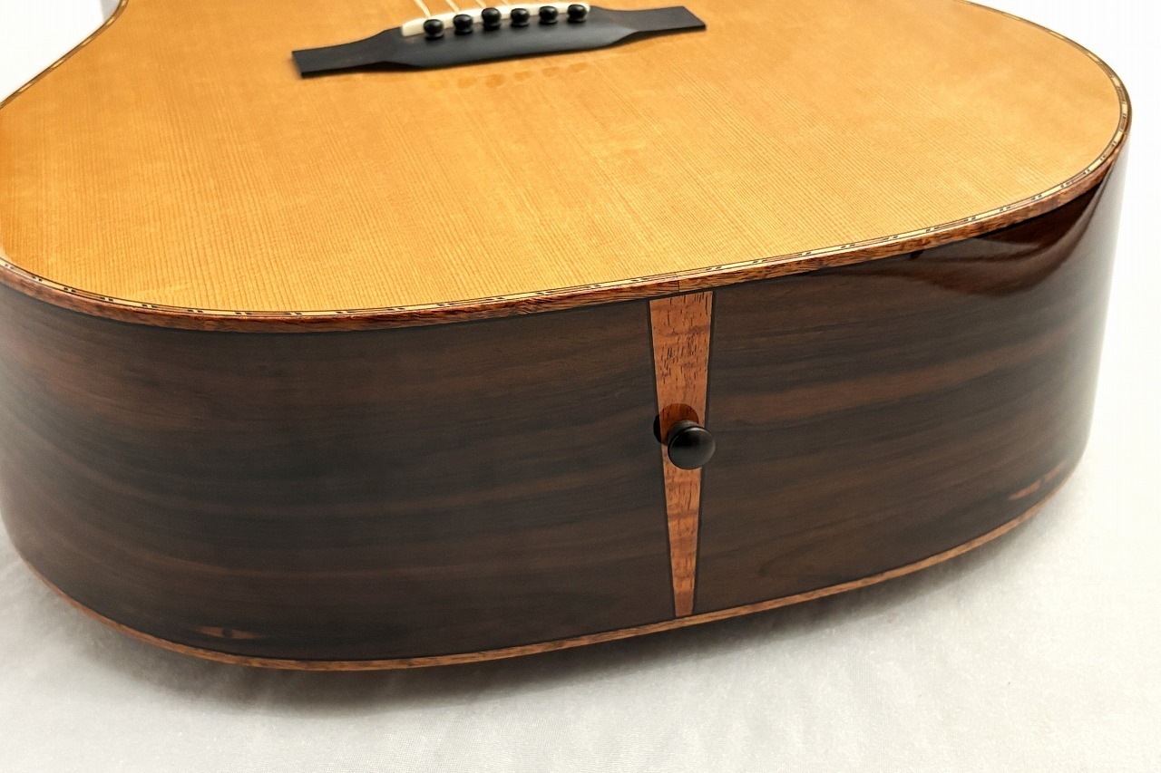 ド*ラ様 ハンドメイドギター　アマゾンローズウッド　ニューハカランダ　ジャンク Bedell 【USED】BH-D-SK/BR【USA製ハンドメイド】【ハカランダ仕様
