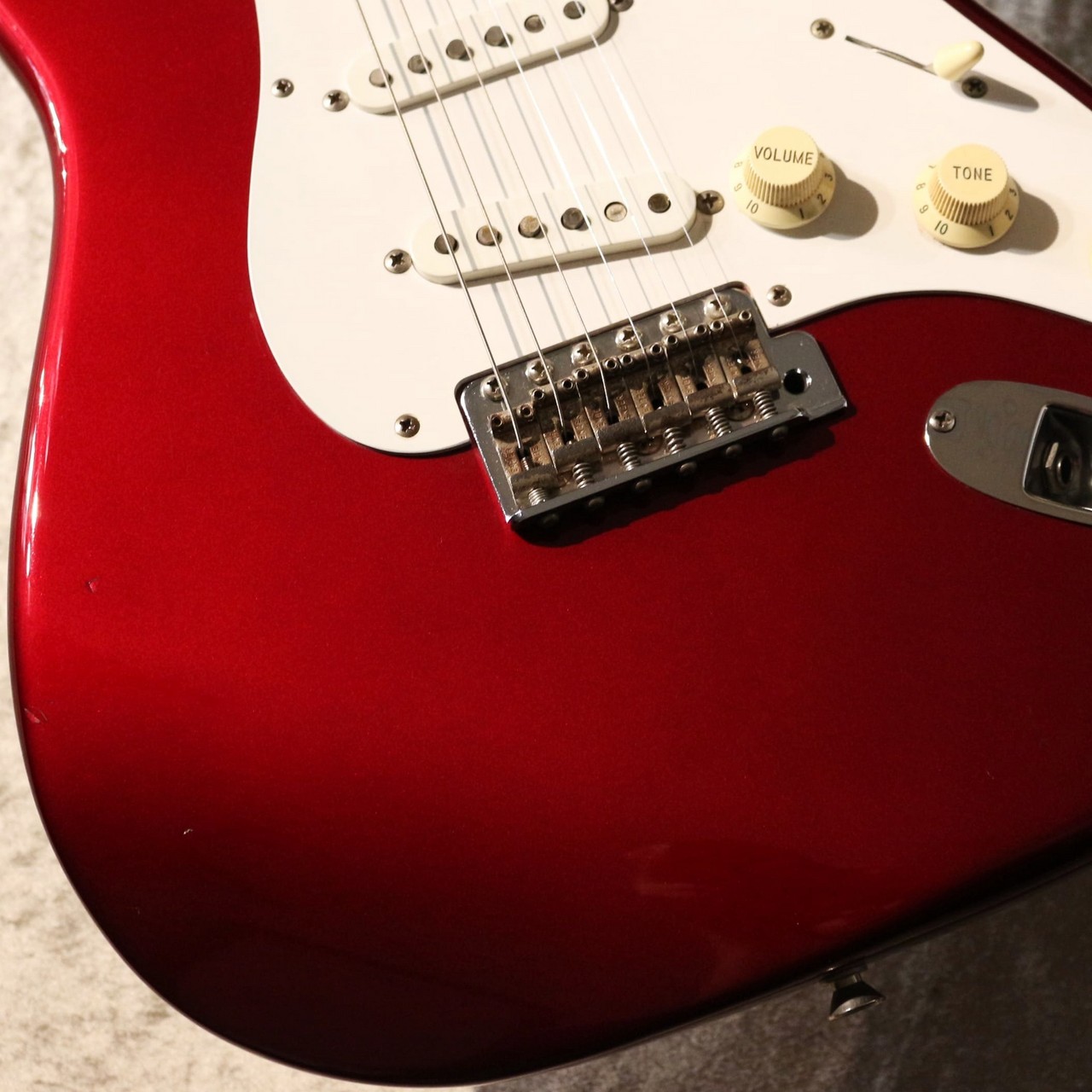 Fender Japan ST57-58US -Old Candy Apple Red-【3.71kg】【2004