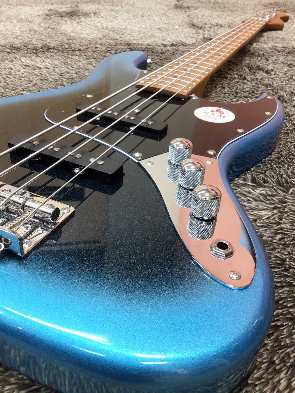 Bacchus WJB-1DX RSM/M GB-B【摩耗に強いステンレスフレット仕様