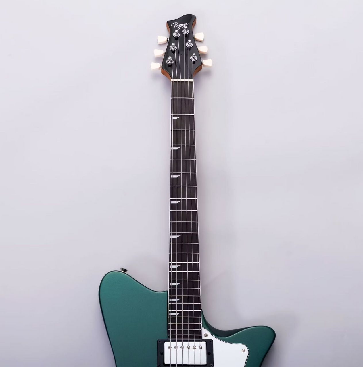 RYOGA SKATER DeepForestGreen エレキギター ハムバッカー ディープ