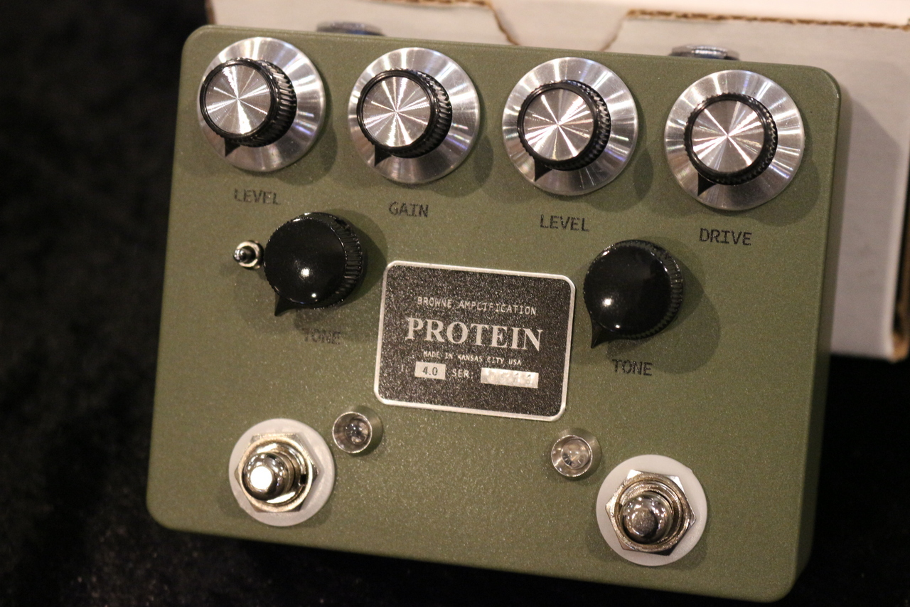 BROWNE AMPLIFICATION Protein V4 Green /Dual Overdrive【ODR