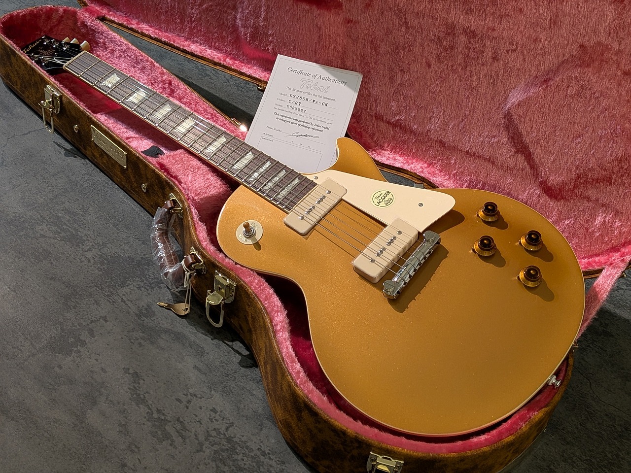 Tokai 【特注】LS285S/WA-CM ~Gold Top~ #052652987【4.05kg】【Reborn