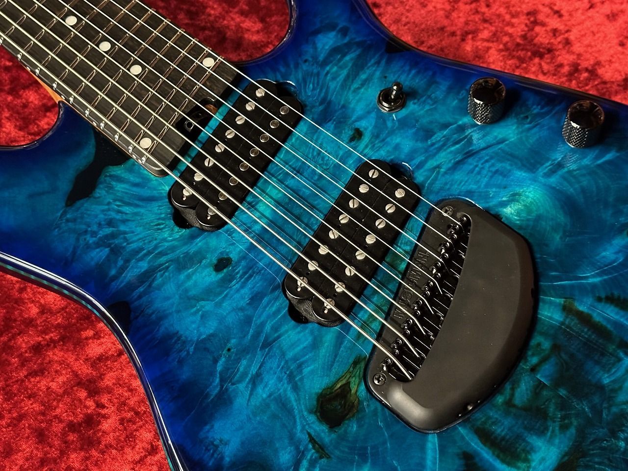 MUSIC MAN Jason Richardson Cutlass 8 -Water Temple- ≒3.642Kg 【8